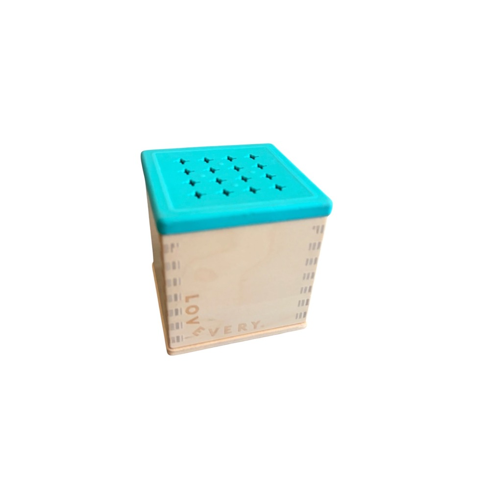 LOVEVERY Coin Bank with Blue Poker Top Montessori Toddler Toy
